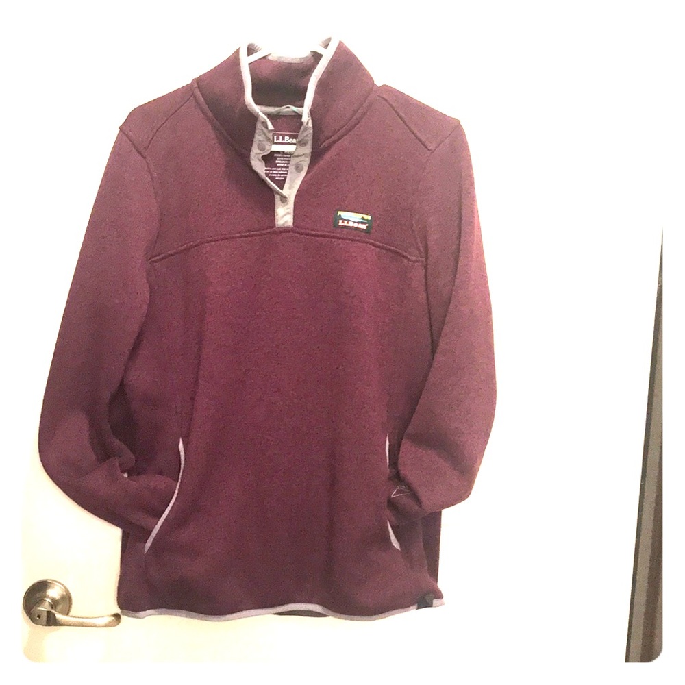 LL Bean pullover!